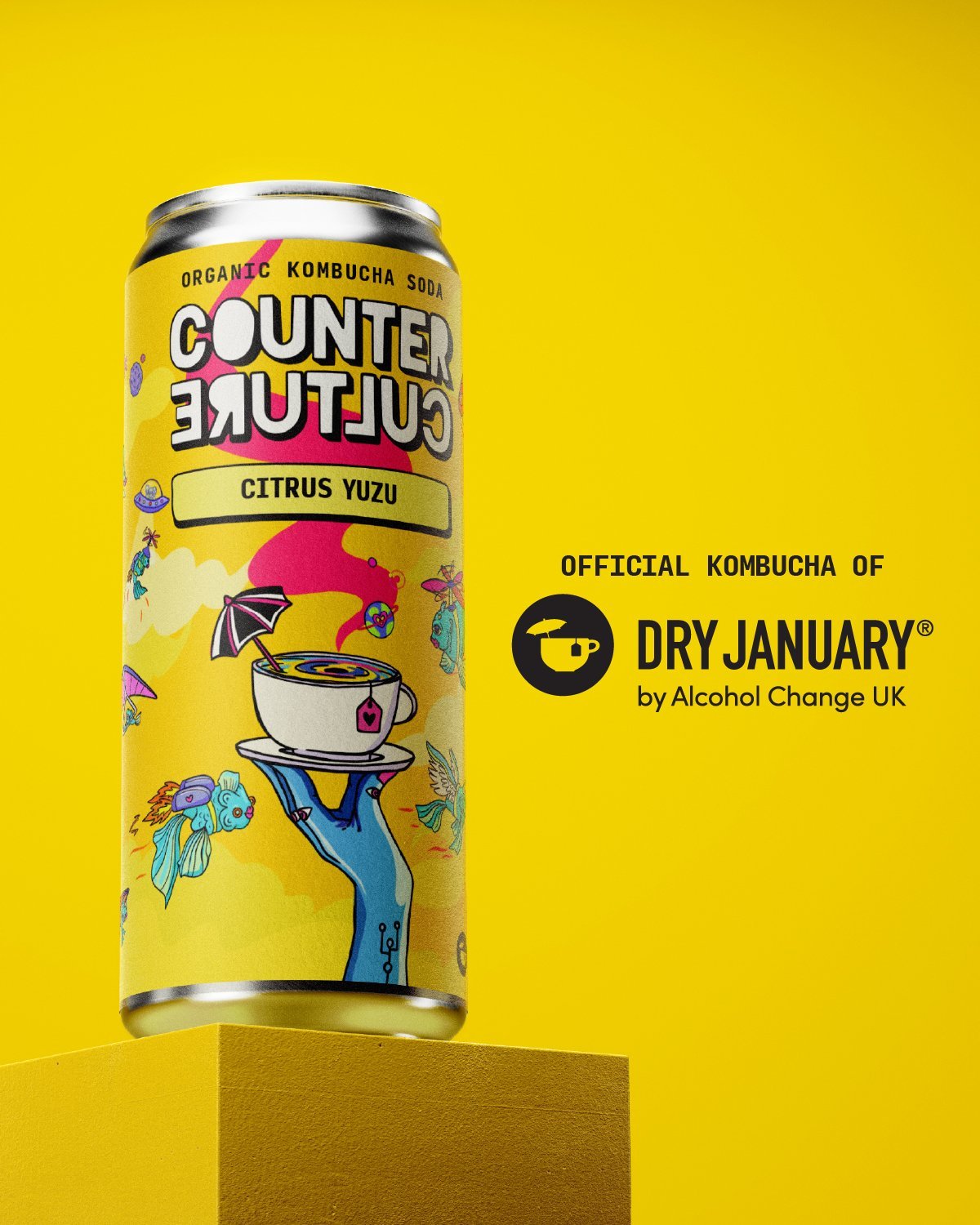 Counter Culture Drinks | Official Kombucha of Dry January® 2026