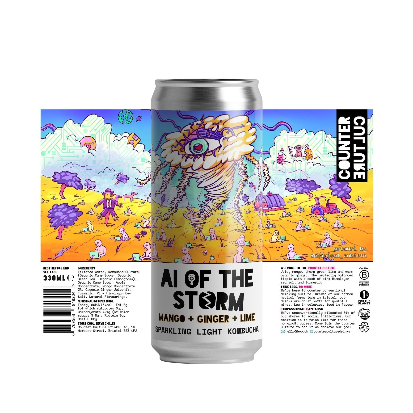 New release: AI of the Storm // Mango + Ginger + Lime Sparkling Light ...