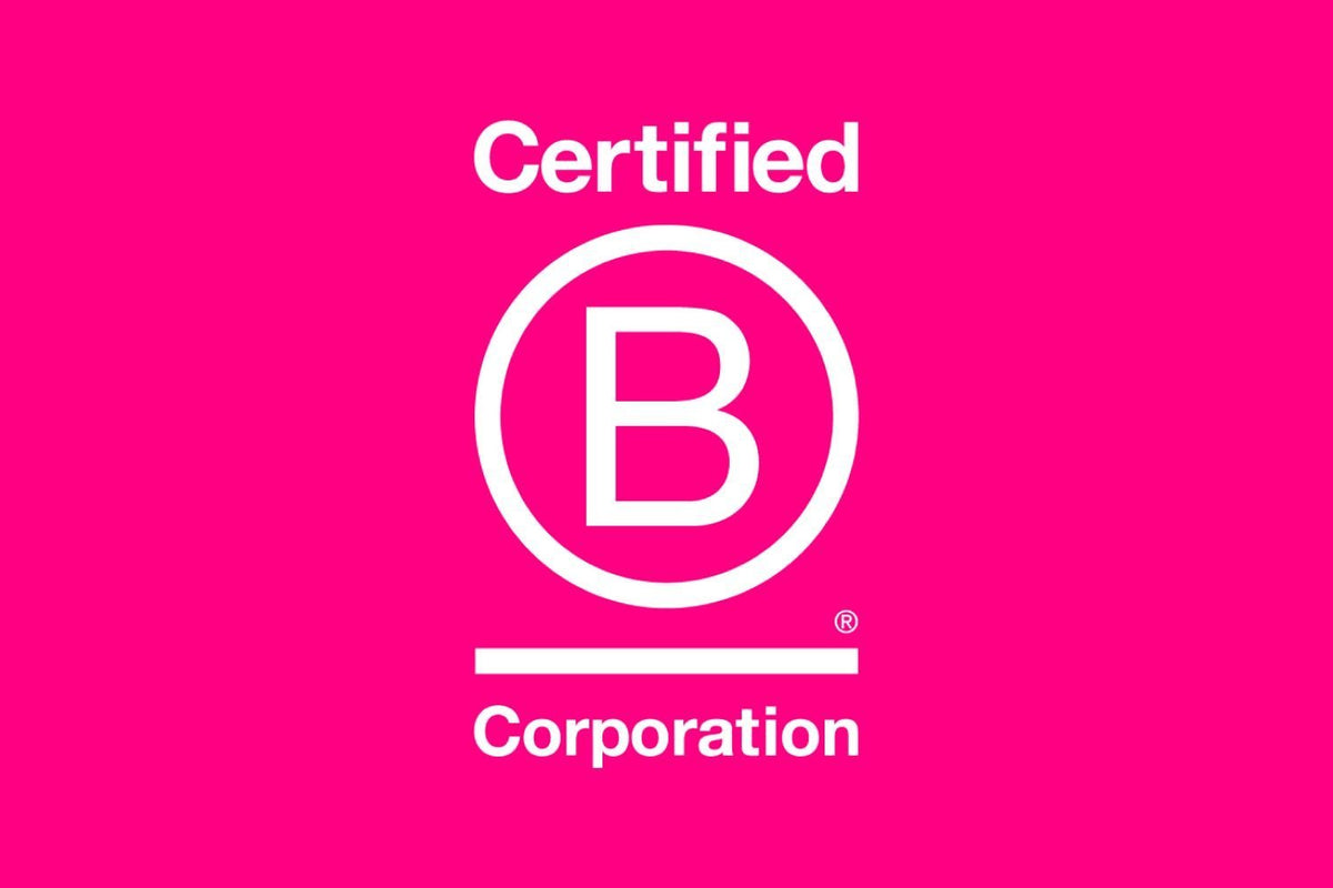 We are a Certified B Corp!