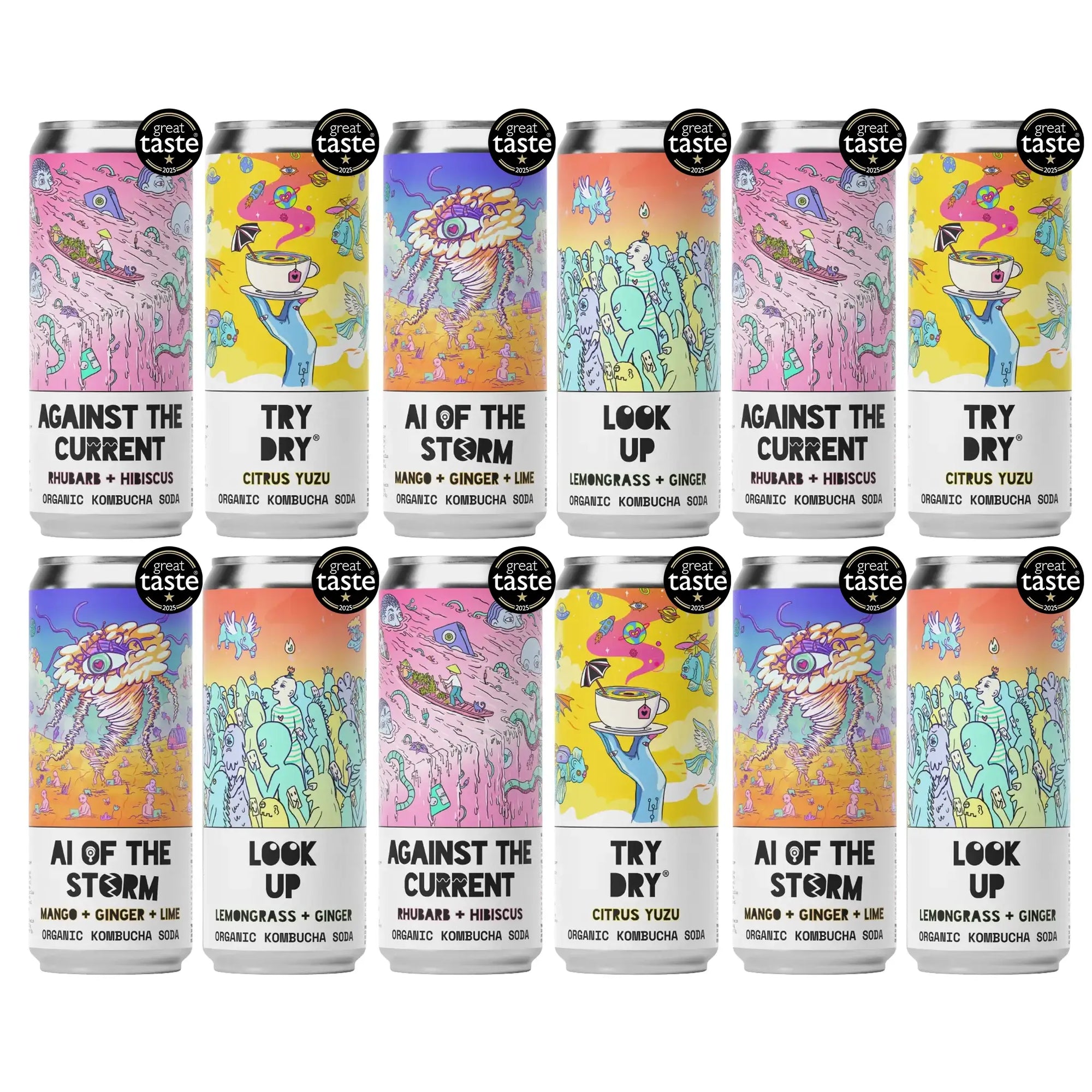 Organic Kombucha Soda // Great Taste 2025 Winners